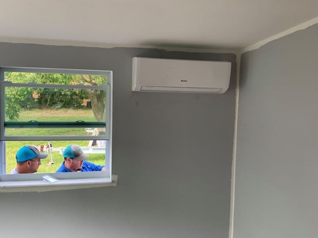 Mini-split air conditioner installation Cape Coral.