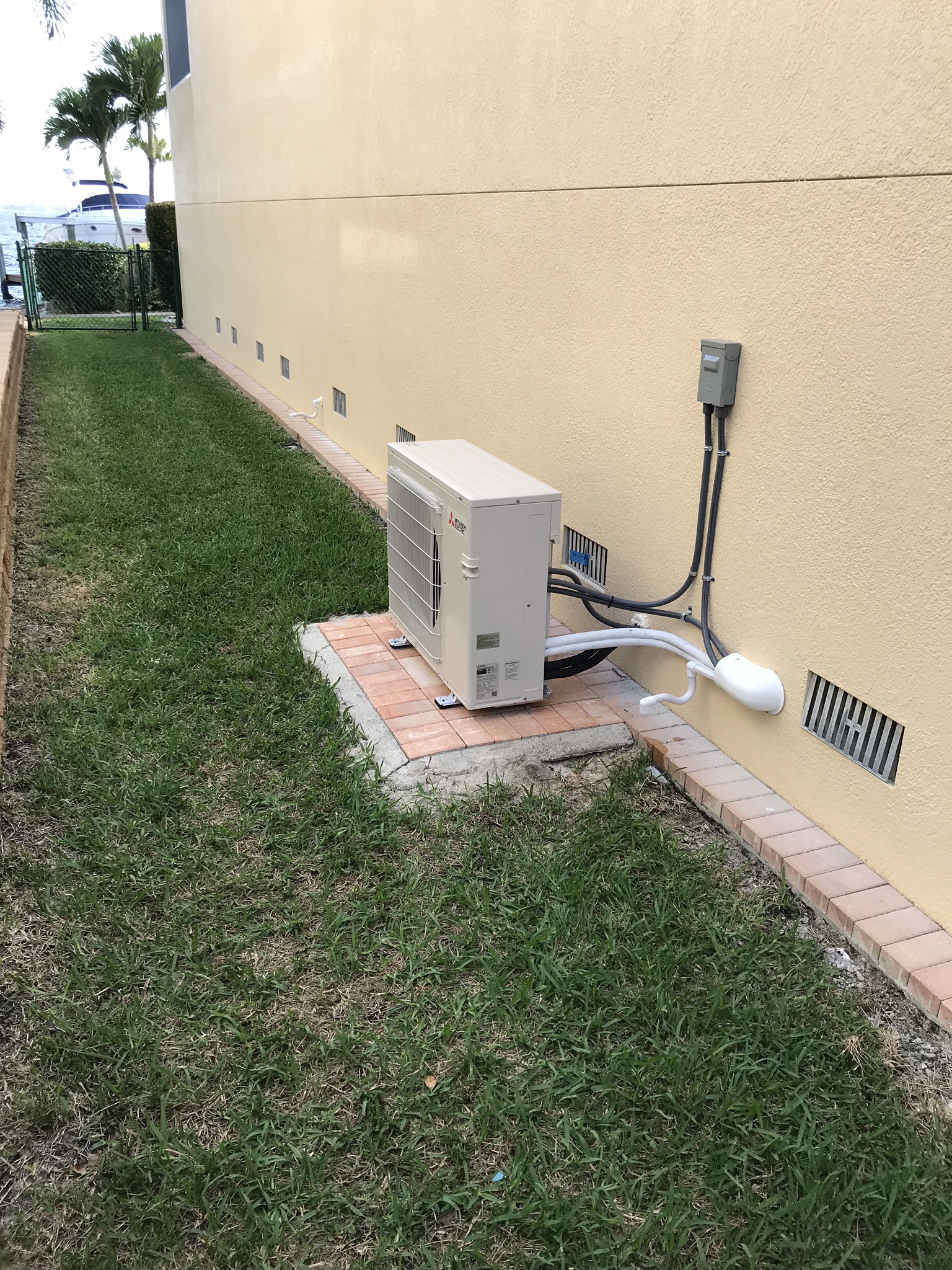 Mini-split air conditioner installation Cape Coral.