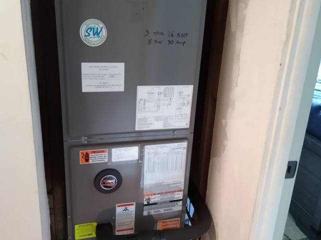 Cape Coral AC replacement air handler