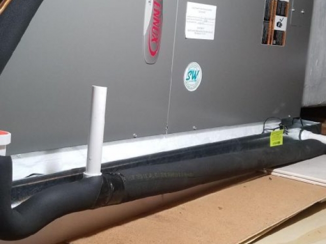 Air handler installed at a Cape Coral home