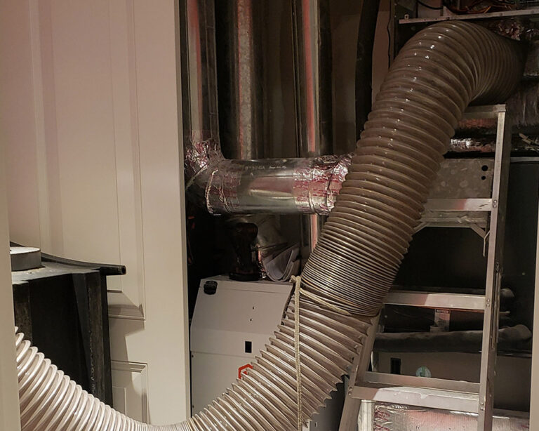 Duct cleaning performed in swfl home